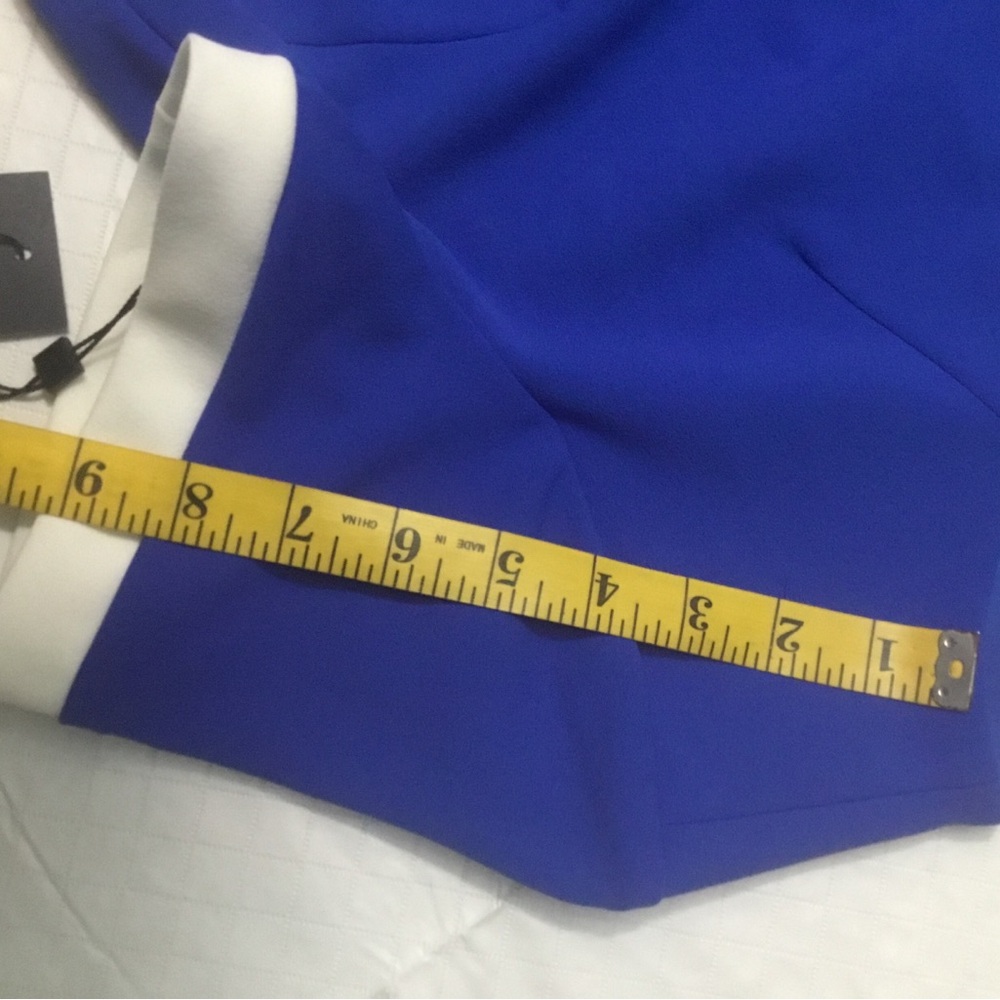 Tommy Hilfiger Royal Blue Mini Dress with White Trim - Picture 3 of 12
